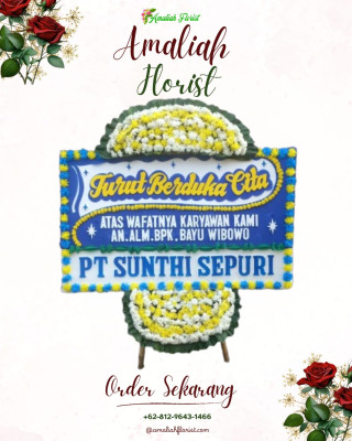 Papan Bunga Duka di Pasir Panjang