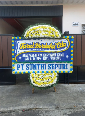 Papan Bunga Duka di Pasir Panjang