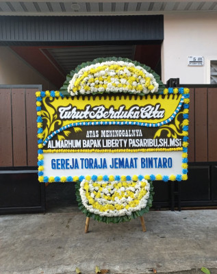 Papan Bunga Duka di Pasir Panjang