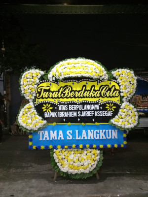 Papan Bunga Duka di Pasir Panjang